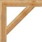 Ekena Millwork Traditional Block Rough Sawn Bracket, Western Red Cedar, 6"W x 40"D x 40"H BKT06X40X40TRA05RWR - alternate 3